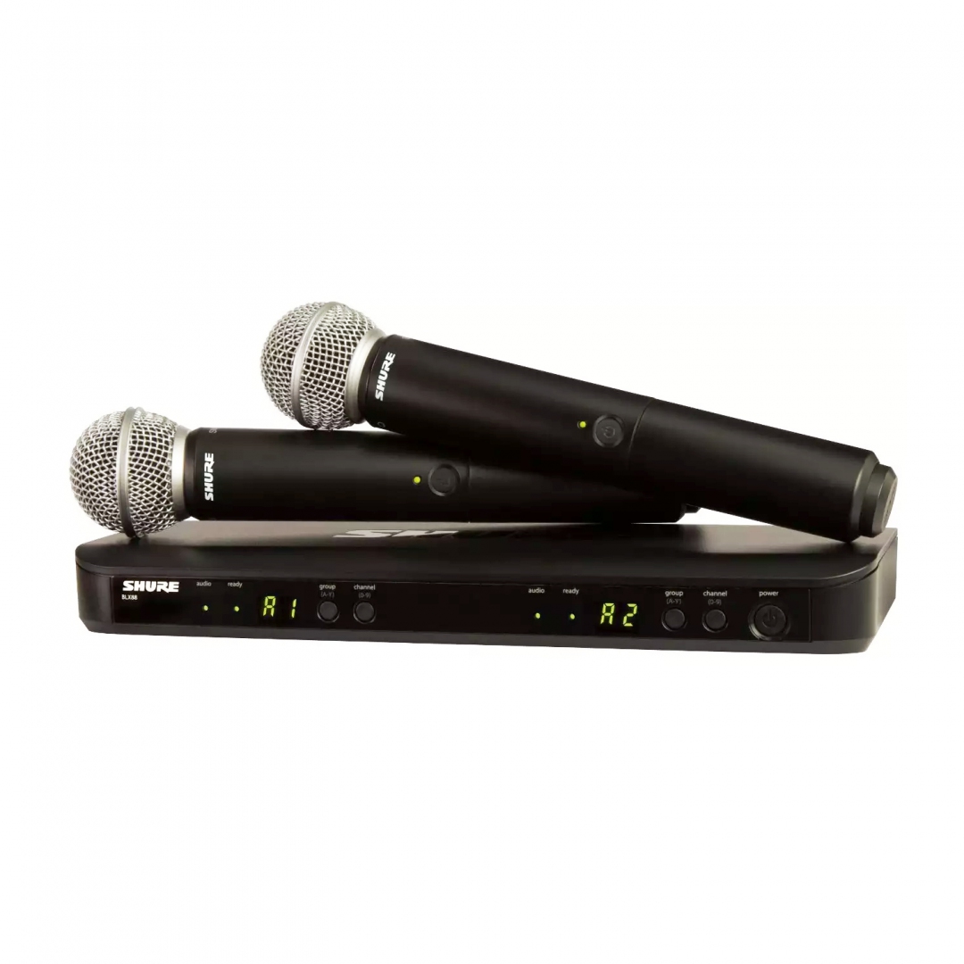 SHURE BLX288E/SM58 M17 вокальная радиосистема в Гудермесе