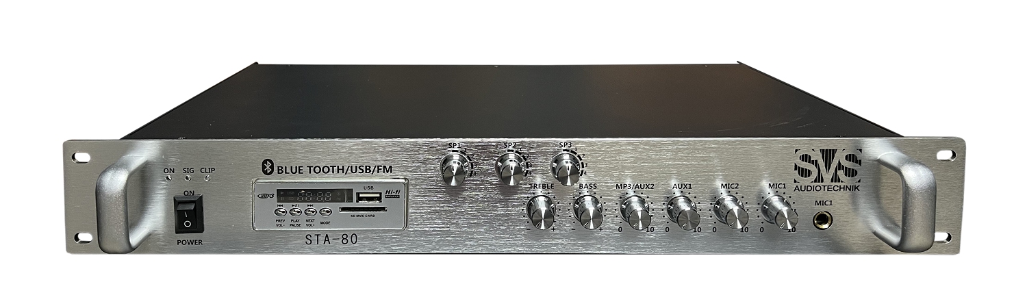 SVS Audiotechnik STA-80 Микшер-усилитель для систем Public Address в Гудермесе
