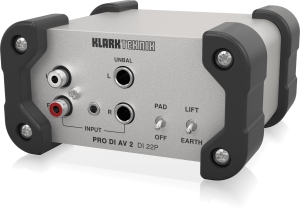 Klark Teknik DI 22P пассивный стерео директ-бокс в Гудермесе